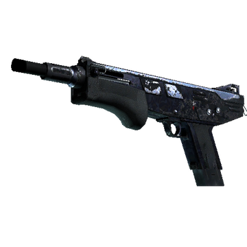 Souvenir MAG-7 | Navy Sheen (Well-Worn)
