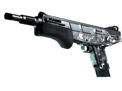 MAG-7 | Пиксельный камуфляж «Металлический» - Коллекция «Train» CS:GO/CS 2