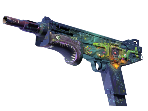 MAG-7 | Monster Call (Com Muito Uso)