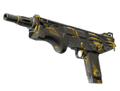 MAG-7 | Желто-черные полосы (Закалённое в боях)