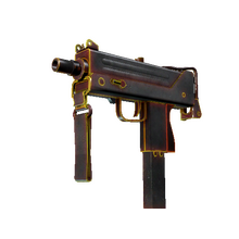 MAC-10 | Heat (Battle-Scarred)