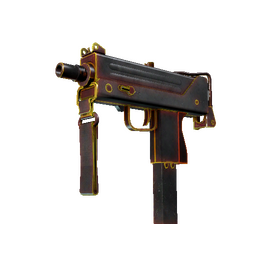 MAC-10 | Heat (Battle-Scarred)