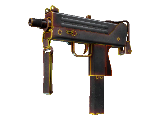 MAC-10 | Heat (Battle-Scarred)