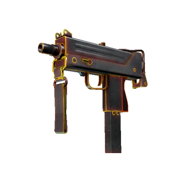 MAC-10 | Heat (Well-Worn)