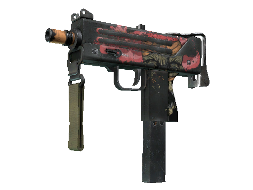 MAC-10 | Curse (Battle-Scarred)