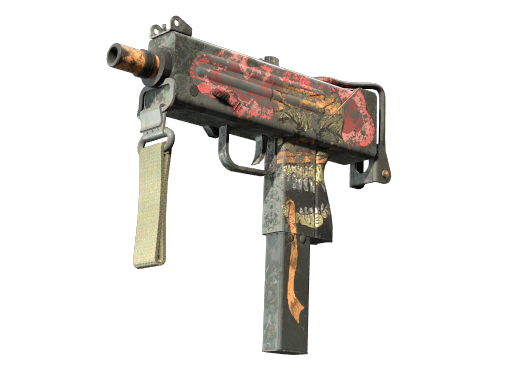 StatTrak™ MAC-10 | Curse (Battle-Scarred)