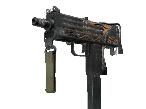 StatTrak™ MAC-10 | Rangeen (Battle-Scarred)