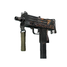 free csgo skin StatTrak™ MAC-10 | Rangeen (Battle-Scarred)