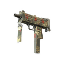 StatTrak™ MAC-10 | Monkeyflage (Battle-Scarred)
