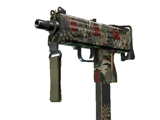 MAC-10 | Monkeyflage (Battle-Scarred)