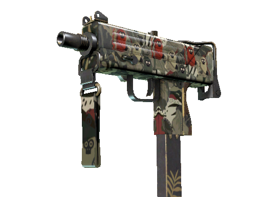 StatTrak™ MAC-10 | Monkeyflage (Factory New)