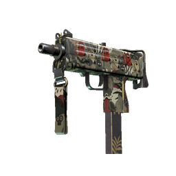 StatTrak™ MAC-10 | Monkeyflage (Factory New)