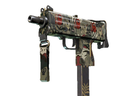 StatTrak™ MAC-10 | Monkeyflage (Well-Worn)