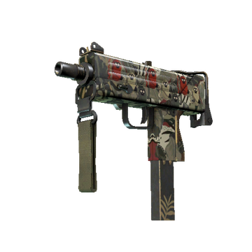 MAC-10 | Monkeyflage (Field-Tested)