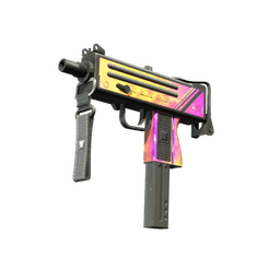 StatTrak™ MAC-10 | Disco Tech (Well-Worn)