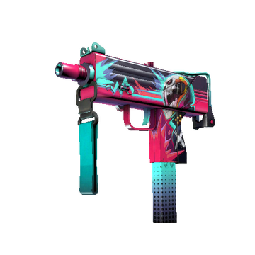 StatTrak™ MAC-10 | Neon Rider