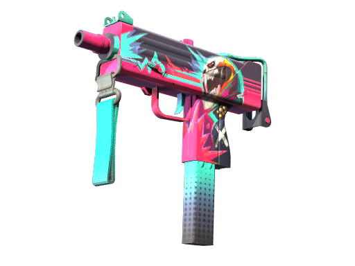 StatTrak™ MAC-10 | Neon Rider (Field-Tested)