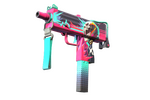 MAC-10 | Neon Rider (Well-Worn)