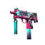 MAC-10 | Neon Rider (Well-Worn)