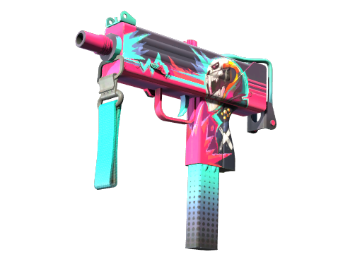 MAC-10 | Neon Rider (Testado no Terreno)