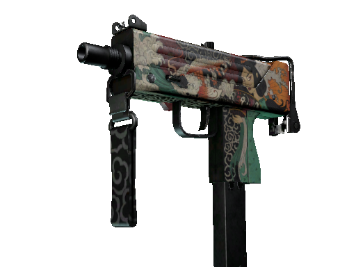 StatTrak™ MAC-10 | Allure (Battle-Scarred)