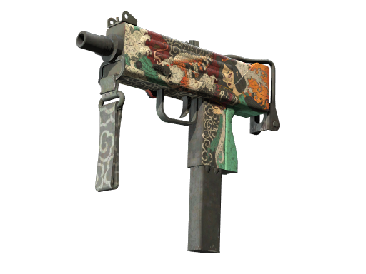 StatTrak™ MAC-10 | Allure (Battle-Scarred)