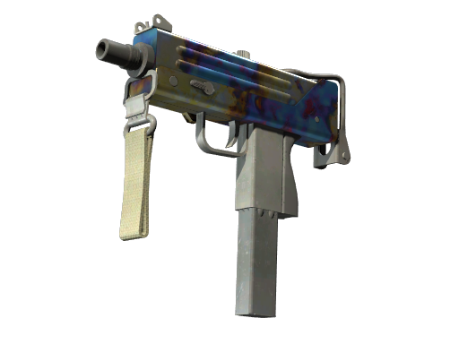 MAC-10 | Case Hardened (Well-Worn)