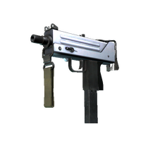 MAC-10 | Silver (Minimal Wear)