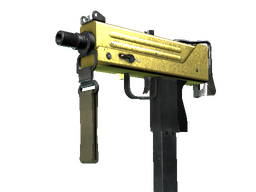 Souvenir MAC-10 | Gold Brick (Field-Tested)