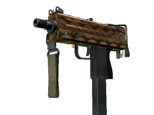 MAC-10 | Copper Borre (Minimal Wear)