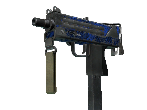 MAC-10 | Lapis Gator (Battle-Scarred)