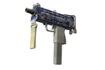 StatTrak™ MAC-10 | Lapis Gator (Battle-Scarred)