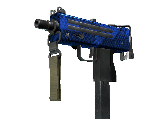 MAC-10 | Лазурный хищник - Коллекция «Дикое пламя» CS:GO/CS 2