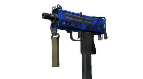 StatTrak™ MAC-10 | Lapis Gator (Minimal Wear)