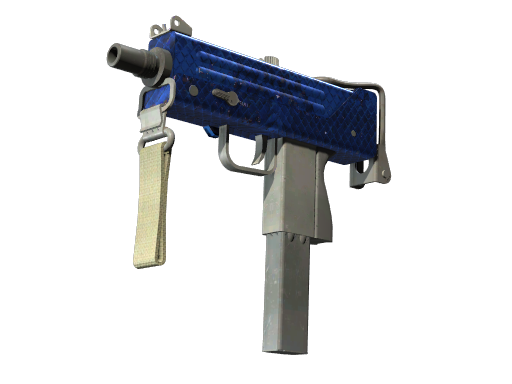 StatTrak™ MAC-10 | Lapis Gator (Well-Worn)