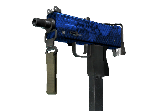 Image for the MAC-10 | Lapis Gator weapon skin in Counter Strike 2