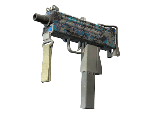 StatTrak™ MAC-10 | Oceanic (Battle-Scarred)