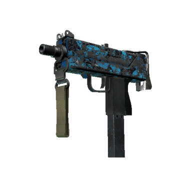 StatTrak™ MAC-10 | Oceanic (Battle-Scarred)