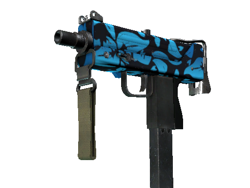 Image for the MAC-10 | Oceanic weapon skin in Counter Strike 2