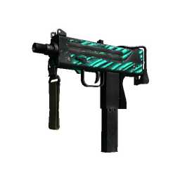 StatTrak™ MAC-10 | Malachite (Battle-Scarred)