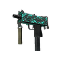 MAC-10 | Malachite (Battle-Scarred)