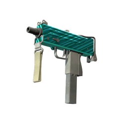 MAC-10 | Malachite (Minimal Wear)
