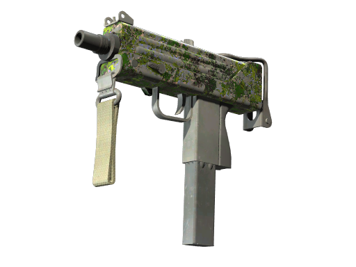 MAC-10 | Nuclear Garden (Well-Worn)