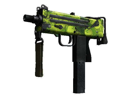 Souvenir MAC-10 | Nuclear Garden (Well-Worn)