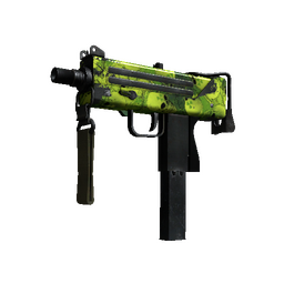 free csgo skin Souvenir MAC-10 | Nuclear Garden (Well-Worn)