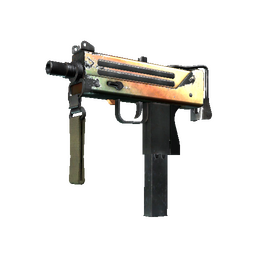 free csgo skin Souvenir MAC-10 | Amber Fade (Field-Tested)