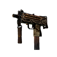 MAC-10 | Hot Snakes (Well-Worn)
