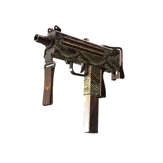 MAC-10 | Hot Snakes (Well-Worn)