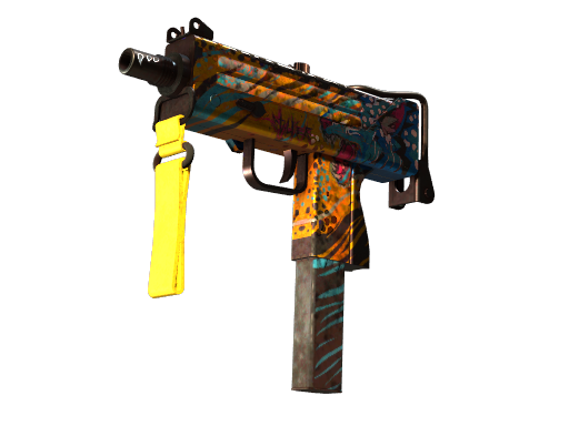 StatTrak™ MAC-10 | Stalker (Battle-Scarred)