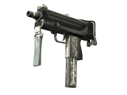 MAC-10 | Whitefish (Battle-Scarred)